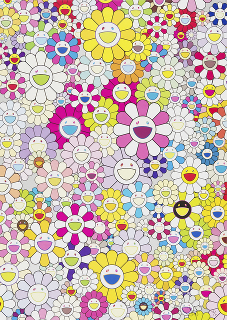 Takashi Murakami, ‘An Homage to Yves Klein, Multicolor’, 2012, Kunzt Gallery