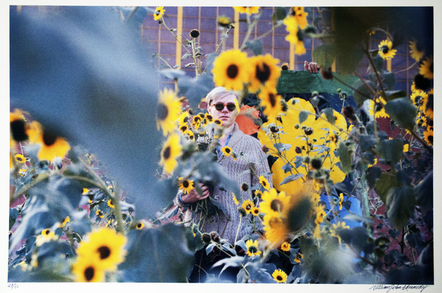 William John Kennedy, ‘Andy Warhol with Flowers ’, 1964, William John Kennedy Collection