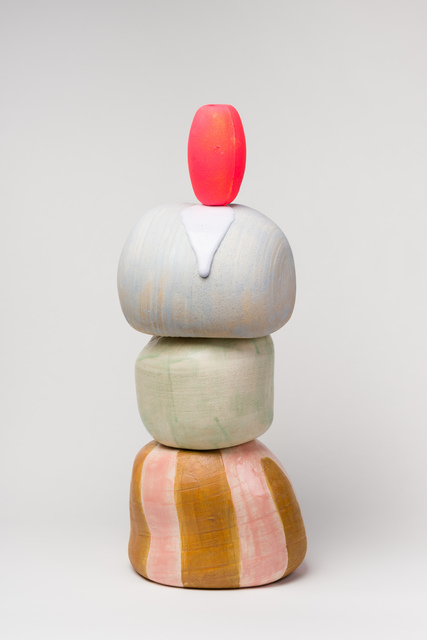 Gailan Ngan, ‘Junk Sea’, 2017, Sculpture, Clay, slips, glazes, found object, Monte Clark Gallery