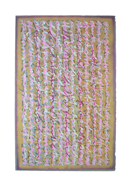 Richard Gabriele, ‘For the Lotos-Eaters (Palimpsest No. 6)’, 2016, Bahdeebahdu