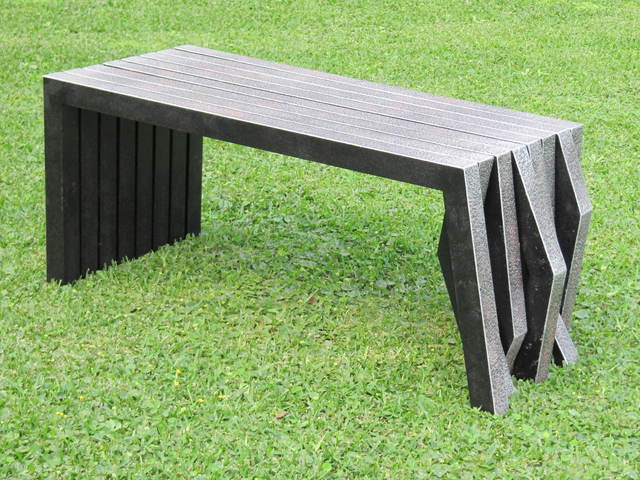 Pedro Barrail, ‘Keep Walking Bench’, 2012, Design/Decorative Art, Hammered metal, Cristina Grajales Gallery