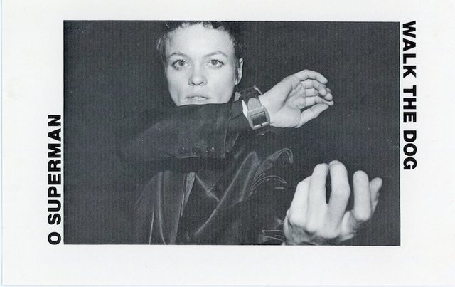 Laurie Anderson, ‘One Ten Records, Laurie Anderson, O Superman Walk The Dog, Card’, 1982, James Fuentes