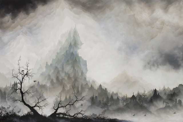 Brian Mashburn, ‘Wave’, 2018, Painting, Oil on canvas, Haven Gallery