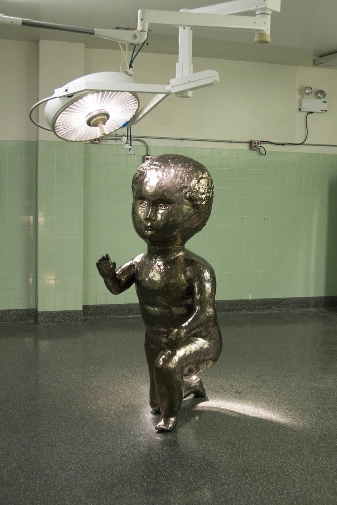 Matt Wedel:
Boy,
2011,
Ceramic,
69 x 25 x 37 in; 175.3 x 63.5 x 94 cm Matt Wedel:
Boy,
2011,
Ceramic,
69 x 25 x 37 in; 175.3 x 63.5 x 94 cm