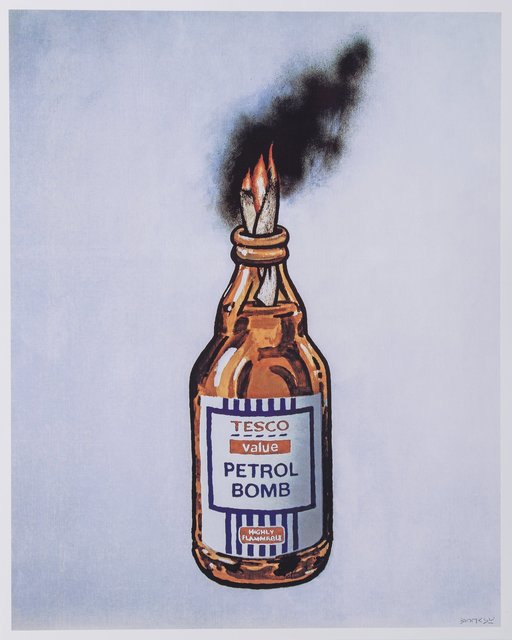 Banksy, ‘Petrol Bomb, poster’, 2011, Heritage Auctions