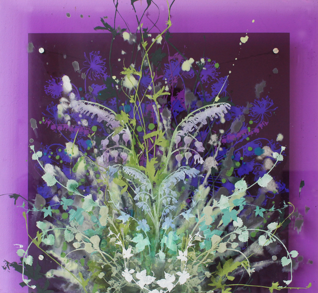 Cara Enteles, ‘Purple Garden’, ca. 2018, Parlor Gallery