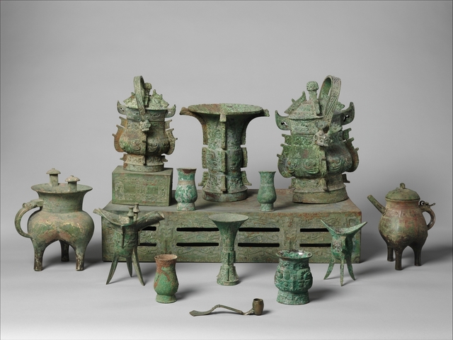 Unknown Chinese, ‘Altar Set’, late 11th century B.C., The Metropolitan Museum of Art