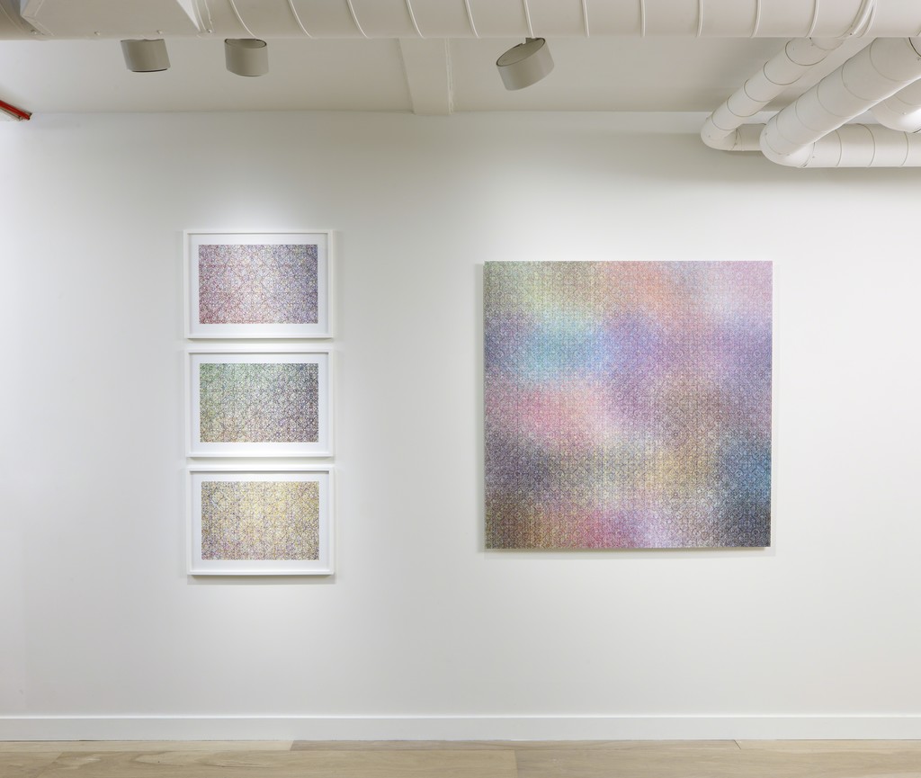 Tim Head: Fictions, Installation view, Parafin, London, 2014. Photo: Peter Mallet Tim Head: Fictions, Installation view, Parafin, London, 2014. Photo: Peter Mallet