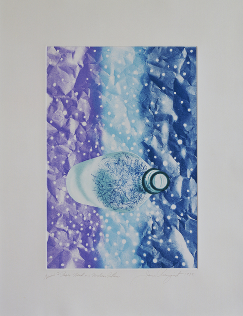 James Rosenquist, ‘Paper Head on a Nuclear Pillow’, 1982, Print, 5-color aquatint, Gemini G.E.L. at Joni Moisant Weyl