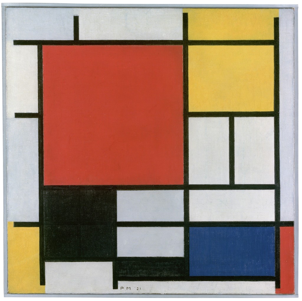 Piet Mondrian, 'Composition with Large Red Plane, Yellow, Black, Grey and Blue,' 1921, Turner Contemporary