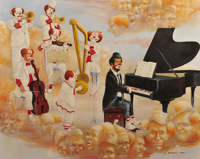 Hal Crecy, ‘Clown Heaven’, The Illustrated Gallery