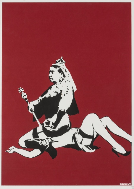 Banksy, ‘Queen Victoria’, 2003, Forum Auctions