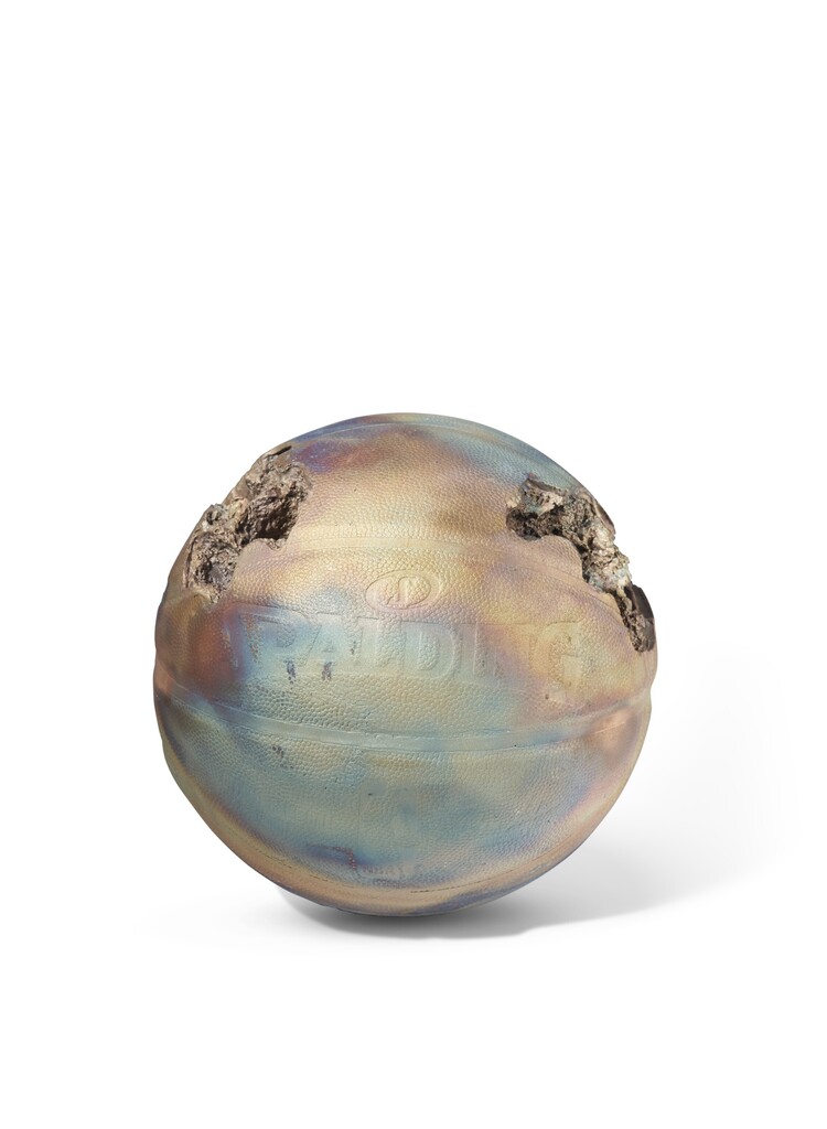 Daniel Arsham - Bronze Eroded Basketball