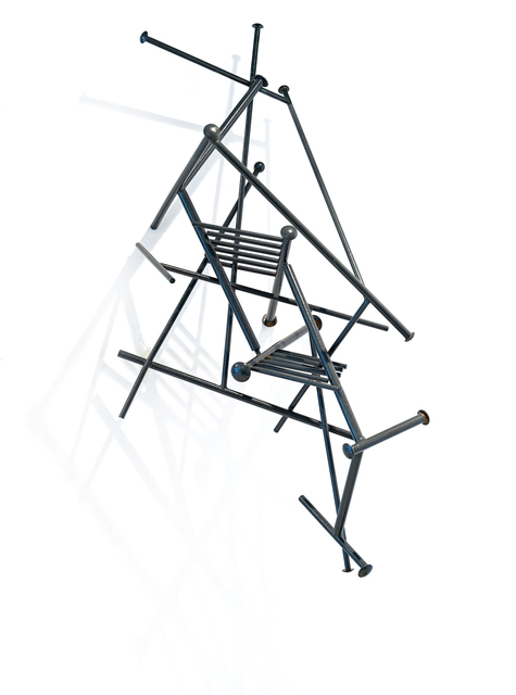 Edoardo Villa, ‘Black Rhombus I’, 1998, Strauss & Co