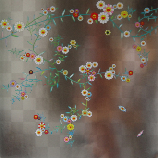 Takashi Murakami, ‘Cube 2’, 2001, Print, Offset print with silver, Art Works Paris Seoul Gallery