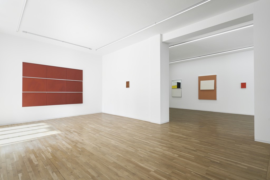 Imi Knoebel. Tafelbilder, exhibition view, Jahn und Jahn, 2019, © VG Bild-Kunst, Bonn, 2019 Imi Knoebel. Tafelbilder, exhibition view, Jahn und Jahn, 2019, © VG Bild-Kunst, Bonn, 2019