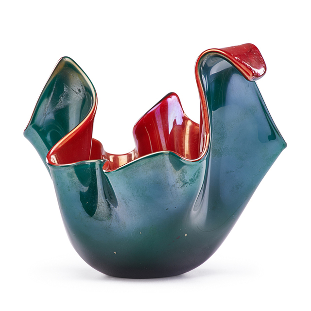 Fulvio Bianconi, ‘Small Fazzoletto Vase, Murano, Italy’, 1950s, Rago/Wright