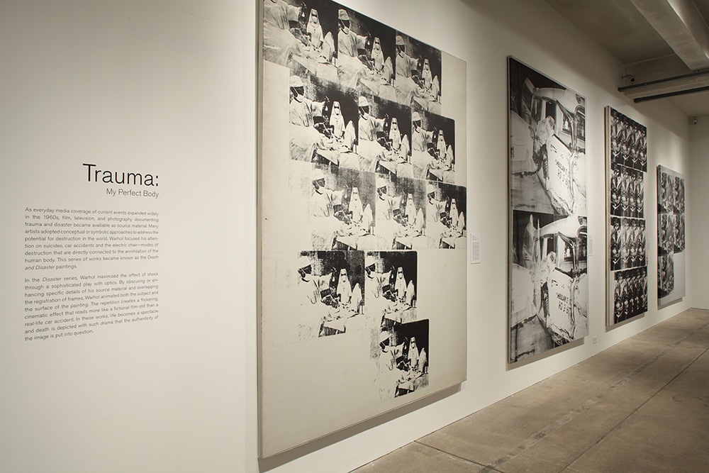 Installation view of Andy Warhol: My Perfect Body, The Andy Warhol Museum, 2016 Installation view of Andy Warhol: My Perfect Body, The Andy Warhol Museum, 2016
