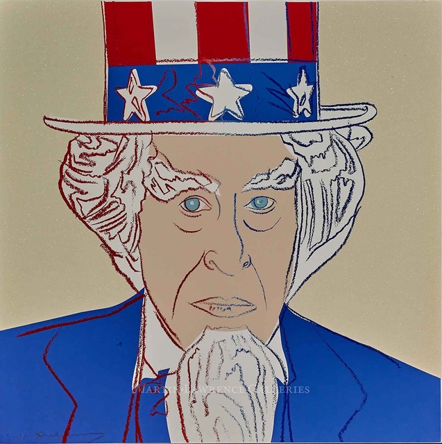 Andy Warhol, ‘Uncle Sam, 1981 (#259, Myths)’, 1981, Martin Lawrence Galleries