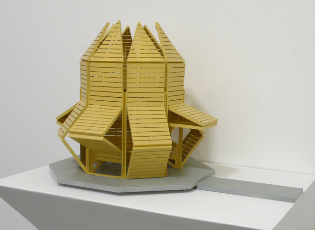 Michael Jantzen, ‘Shape Shifting Pavilion (Maquette)’, 2014, Bruno David Gallery
