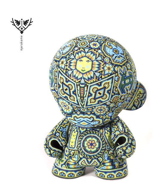 Ramona de la Cruz Lopez, ‘Giant and Green Munny’, 2019, Marakame - Arte Huichol