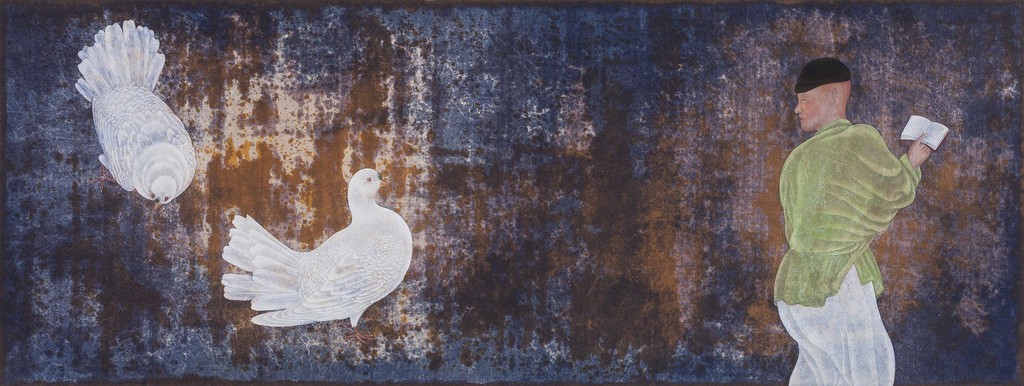 Nang Zhi
A Hai
Ink and Colour on Xuen Paper
46 x 123 cm
2015
Nang Zhi
A Hai
Ink and Colour on Xuen Paper
46 x 123 cm
2015