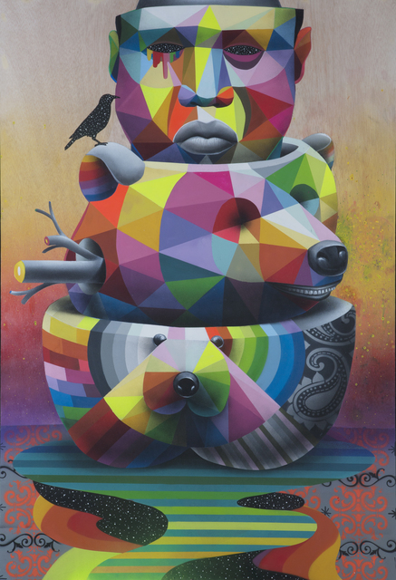 Okuda San Miguel, ‘Human Photosynteshis’, 2010-2016, Coleccion SOLO