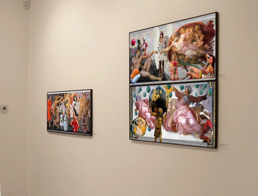 Details of the Lluis Barba Sistine Chapel, printed on glossy photo paper. Details of the Lluis Barba Sistine Chapel, printed on glossy photo paper.