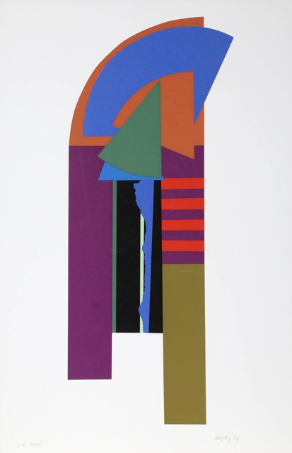 Budd Hopkins, ‘Guardian’, 1979, Print, Silkscreen, iMuseum Vegas