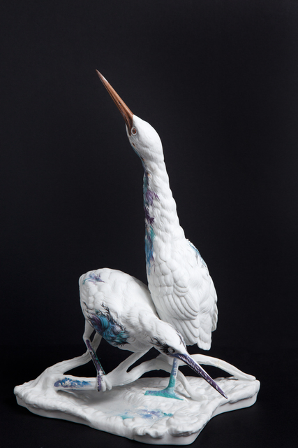 Sam Baron, ‘Sr. Sra. Cardoso’, 2012, Design/Decorative Art, Hand-painted porcelain, Cristina Grajales Gallery