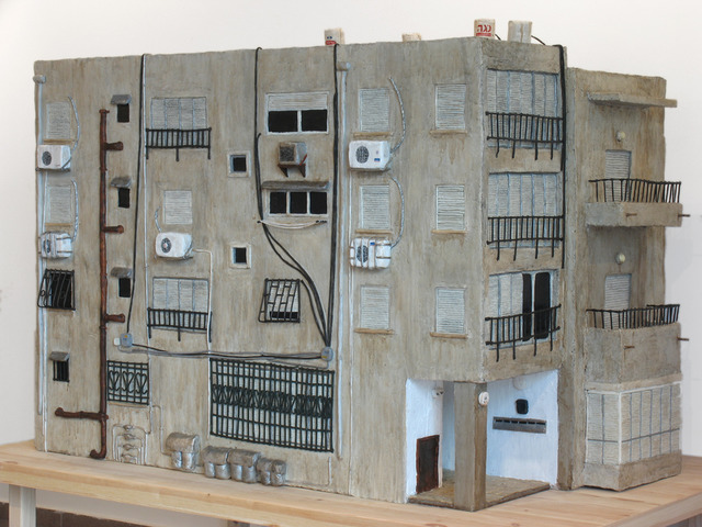 Shira Zelwer, ‘Rashi 44’, 2007, Sculpture, Wax, acrylic paint, wood panels and wire, Mirav Katri