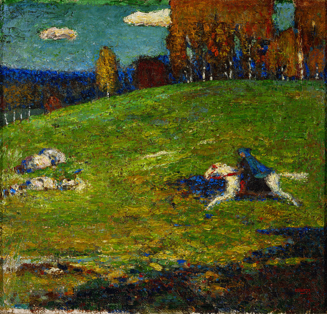 Wassily Kandinsky, ‘The Blue Rider’, 1903, Erich Lessing Culture and Fine Arts Archive