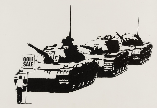 Banksy, ‘Golf Sale’, 2004, Forum Auctions