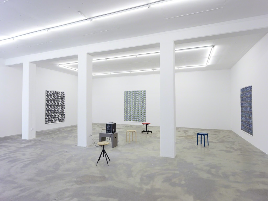 Marijn van Kreij, Nude in front of a Garden, 2016, with a contribution by Andrea Büttner, exhibition view Klemm's, Berlin Marijn van Kreij, Nude in front of a Garden, 2016, with a contribution by Andrea Büttner, exhibition view Klemm's, Berlin