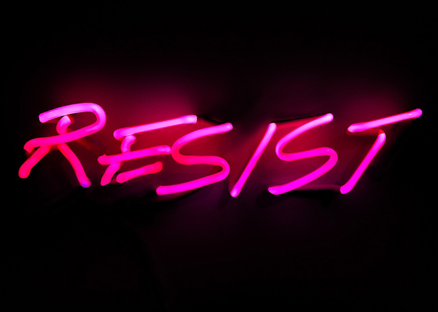 Indira Cesarine, ‘RESIST’, 2017, Art for ACLU Benefit Auction