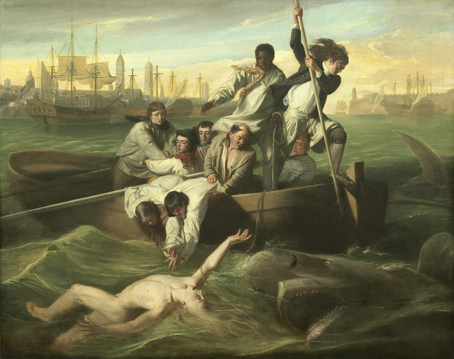 John Singleton Copley, ‘Watson and the Shark’, 1778, Painting, Oil on canvas, National Gallery of Art, Washington, D.C.