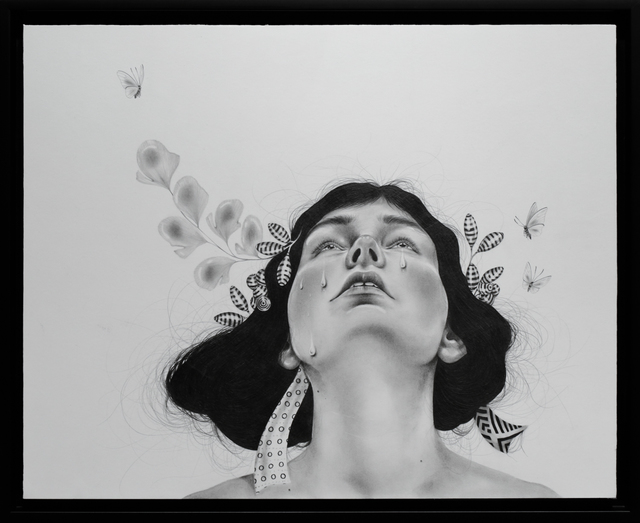 Nicomi Nix Turner, ‘The Grandure of Collapse’, 2016, Drawing, Collage or other Work on Paper, Graphite, wax, resin on paper mounted to birch panel, Paradigm Gallery + Studio