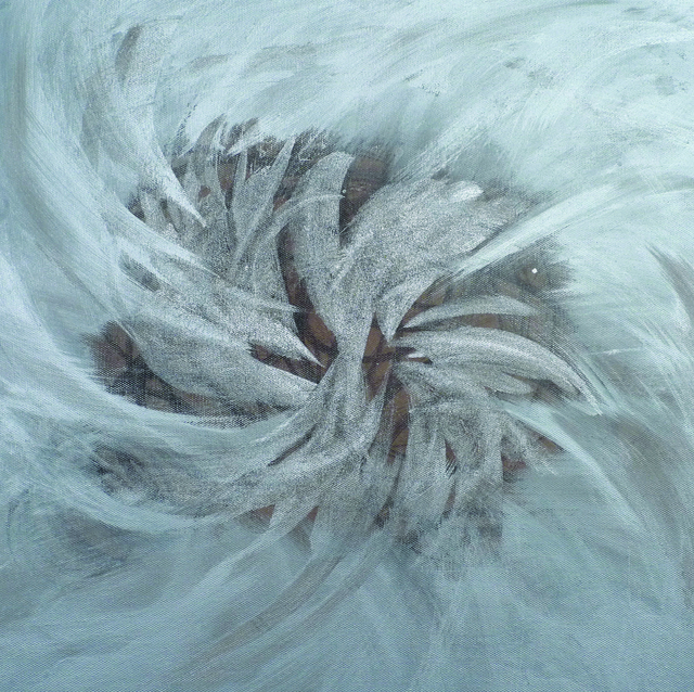 Masumi Sakagami, ‘Gravity (Ver. New York, NY)’, 2019, Painting, Organic Pigments Sumi Ink on Canvas, Walter Wickiser Gallery