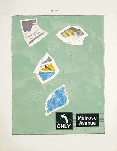 David Hockney, ‘Wind (from The Weather Series)’, 1973, Hamilton-Selway Fine Art