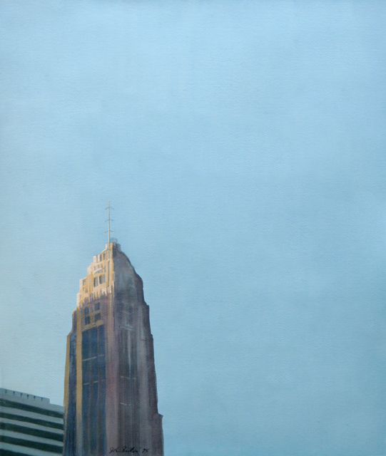 John Button, ‘Lincoln Tower’, 1982, Painting, Gouache on paper, ClampArt