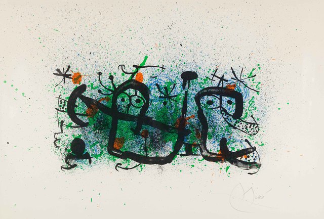 Joan Miró, ‘Ma De Proverbis (Plate 7)’, 1976, ACA Galleries