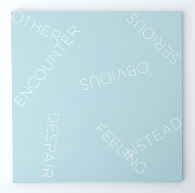 Robert Barry, ‘Untitled’, 2013, Galerie Greta Meert
