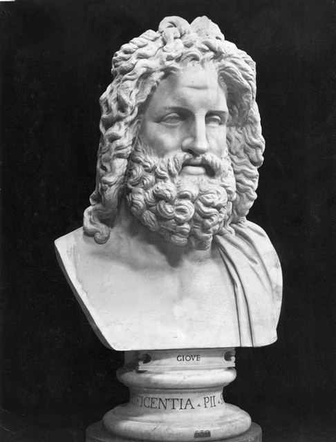 ‘Jupiter d’Otricoli (Jupiter of Otricoli)’, 1st half of 1st century BC and end of 18th Century, Château de Fontainebleau