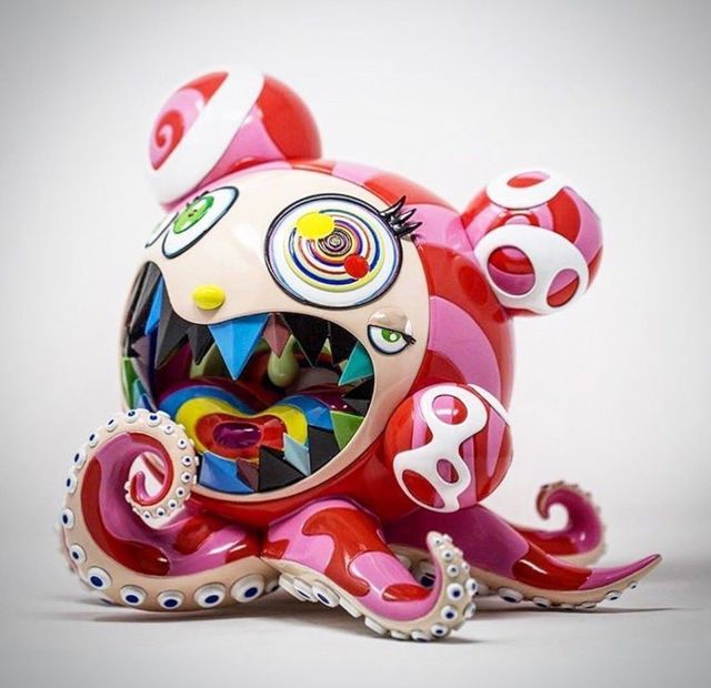Takashi Murakami, ‘Dobtopus A’, 2017, Sculpture, Vinyl, Dope! Gallery Gallery Auction