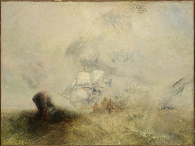 J. M. W. Turner, ‘Whalers’, ca. 1845, The Metropolitan Museum of Art
