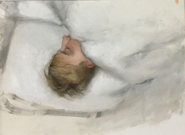 Marcus Marriott, ‘Iain, Sleeping’, 2017, Robert Kananaj Gallery