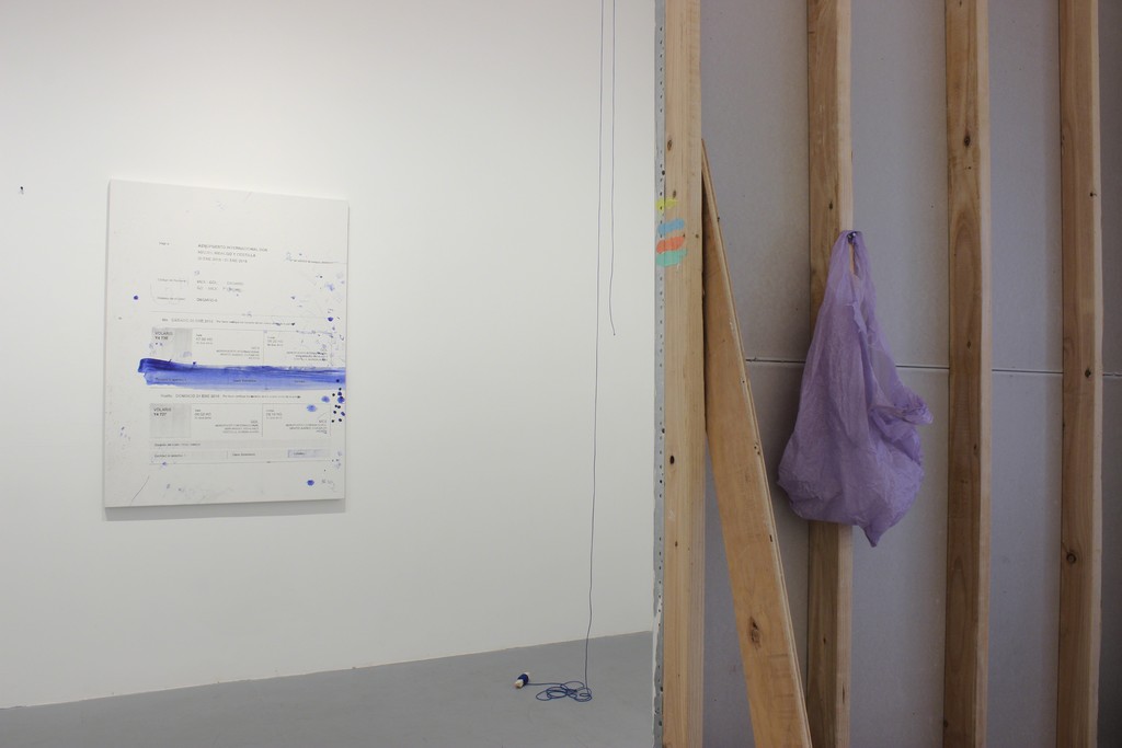 Ana Bidart,
2 bed / 1 bath, nice view, 2016
Installation view
Left to right:
Ana Bidart
Ticket, 2016
Oil on canvas
48 x 36 in
(121.92h x 91.44w cm)
ANB108
SOLD
Ana Bidart
Blue line, 2016
string and wood
variable dimensions
ANB110 Ana Bidart,
2 bed / 1 bath, nice view, 2016
Installation view
Left to right:
Ana Bidart
Ticket, 2016
Oil on canvas
48 x 36 in
(121.92h x 91.44w cm)
ANB108
SOLD
Ana Bidart
Blue line, 2016
string and wood
variable dimensions
ANB110