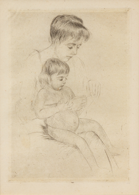 Mary Cassatt, ‘The Manicure (printed after 1926)’, Hindman