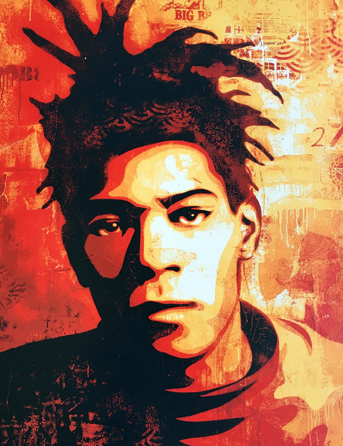 Shepard Fairey (OBEY), ‘Basquiat’, 2010, Lot 180