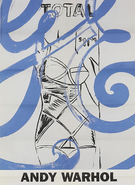 Andy Warhol, ‘Vintage Andy Warhol exhibition poster (Warhol GE Paintings) ’, 1999, Lot 180